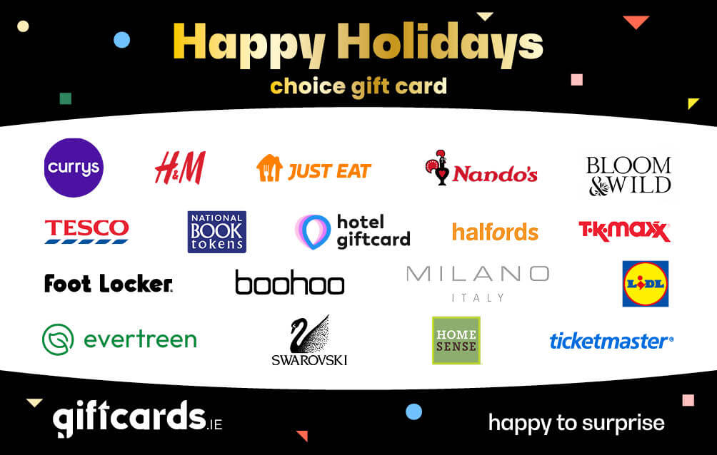 All-in-1 Happy Holidays Choice Gift Card