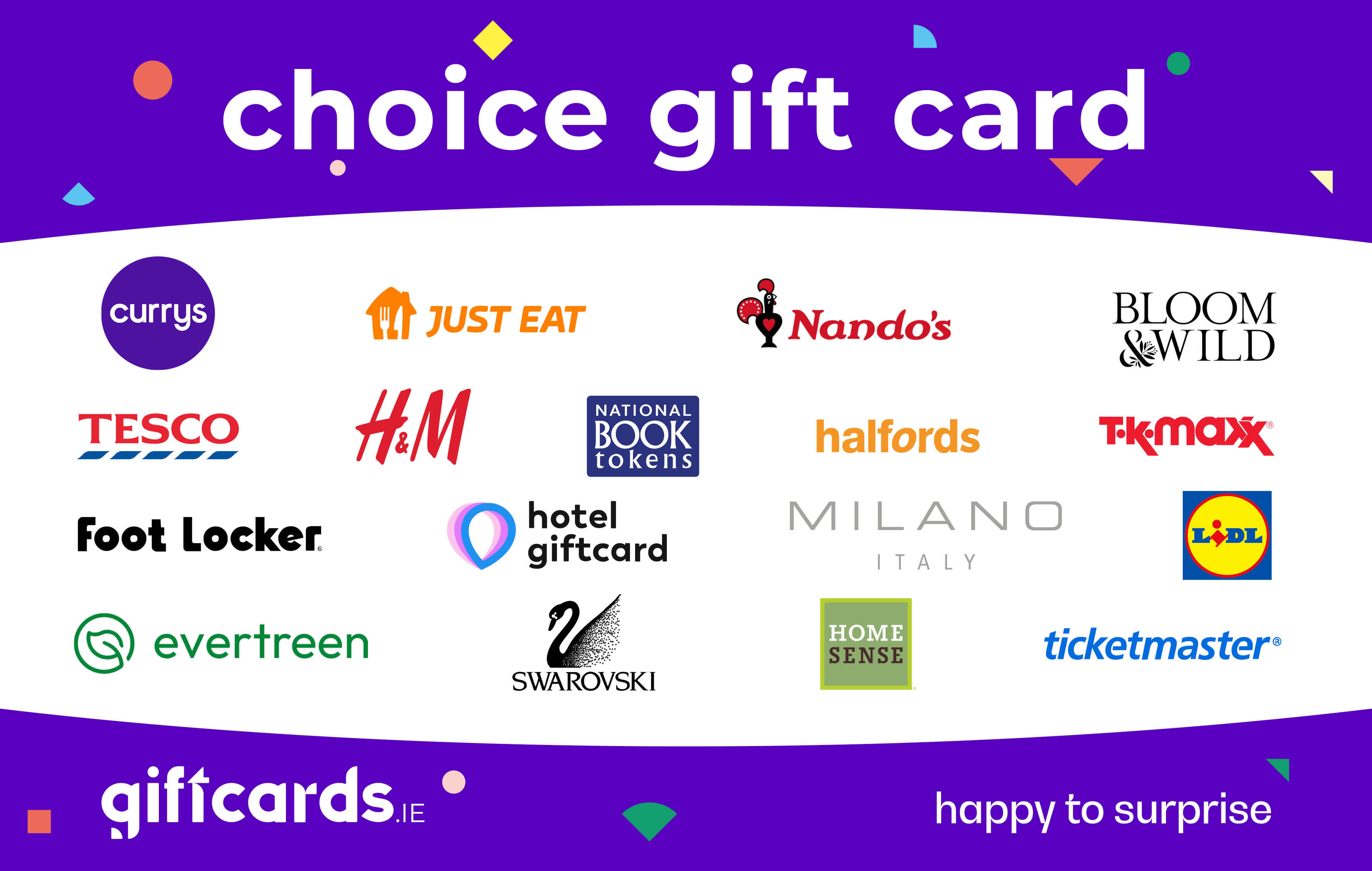Buy an All in Choice Gift Card