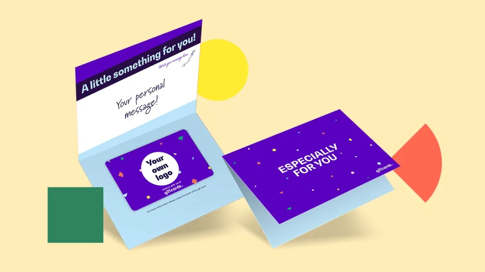 Personalised gift cards