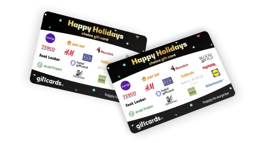 Show your appreciation with a Christmas gift card