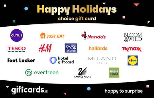 Happy Holidays Choice Gift Card