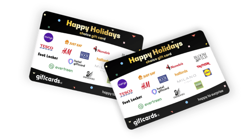 Show your appreciation with a Christmas gift card